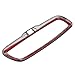 Qiilu Interior Rearview Mirror Cover, Front Inner Rear View Mirror Cover Frame Decor Trim Car Interior Accessory for Stelvio/