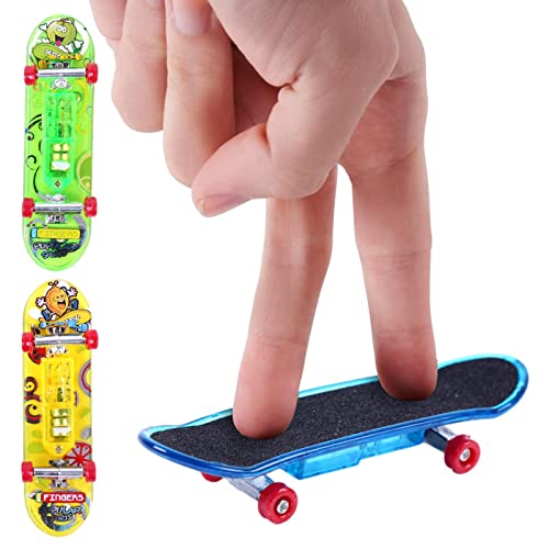Skate Mini Dedo | LED Mini Skate para Dedos | skate dedo criativo, lembrancinhas esportivas novida
