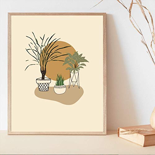 Art prints monstera leaf sur toile 50x70cm impression haute définition sans cadre
