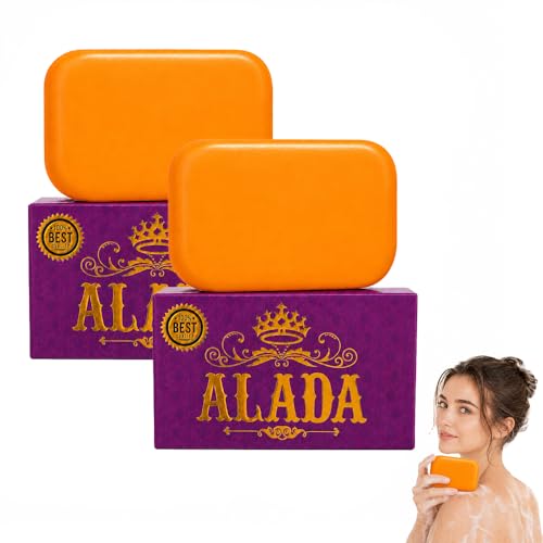 Aladasoap, Savon Aux Plantes Naturelles, Savon Éclaircissant À La Carambole, Soin Visage Et Corps Anti-Imperfections, 160g