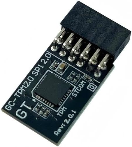 Jintai TPM 2.0 Module SPI 12Pin Remote Card encryption Security Board Accessory for Gigabyte Motherboard Z490 AORUS Elite/AORUS Elite AC,Z490M Gaming X,Z690 AERO G/DDR4,Z690M AORUS Elite AX DDR4