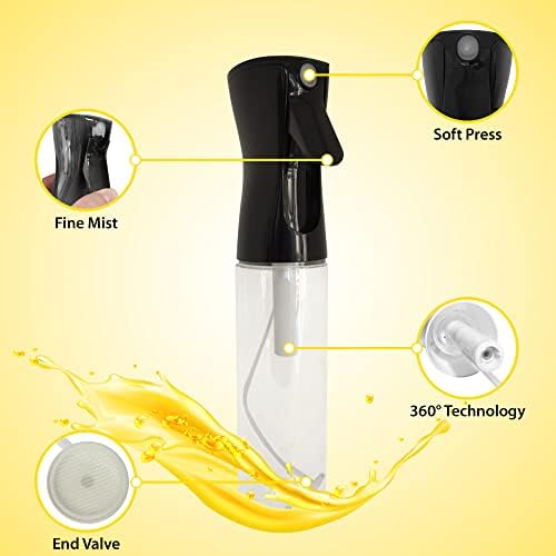 Oil Sprayer. Olive Oil Spray Bottle for Cooking Air Fryer Oil Dispenser Spray Oil Bottle for Kithcen Vinegar Spray Bottle for Salad Cooking Gadget