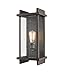 Z-Lite 565M-DBZ 1 Light Outdoor Wall Sconce, Deep Bronze