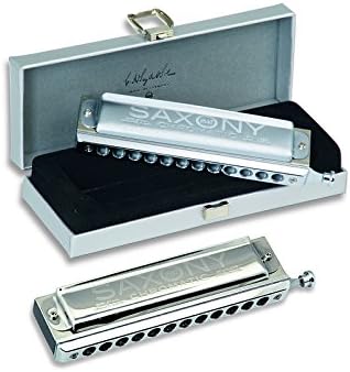 Seydel Harmonica Chromatic Saxony Solo Key D 52480D