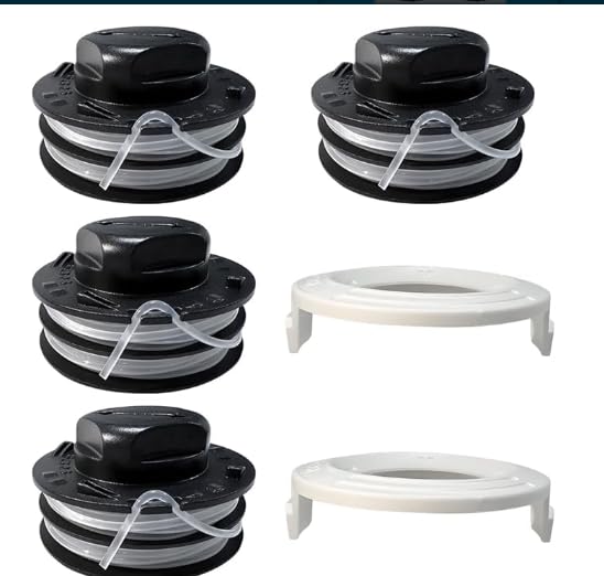 4PC Replacement Trimmer Spools for Stihl FSA 57 / FSE 52 Electric Grass Trimmer use C3-2 Strimmer Head