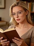 Suertree Vintage bezramkowe okulary krótkowzroczne retro designerskie Myopia okrągłe metalowe oprawki damskie okulary do dali -6,0-0,0, Silver, -3.5X