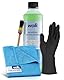 Backofenreiniger Set 500 ml - Inkl. Microfasertuch, Einweghandschuhe, Pinsel - Grillreiniger - Fettlöser - für Backofen, Grill & Herd