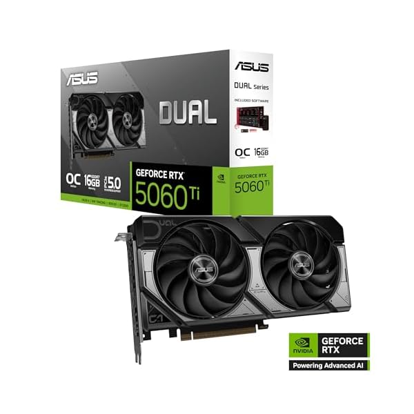 ASUS Dual GeForce RTX 5060 Ti 16GB GDDR7 OC Edition 16GB GDDR7 - Image 3