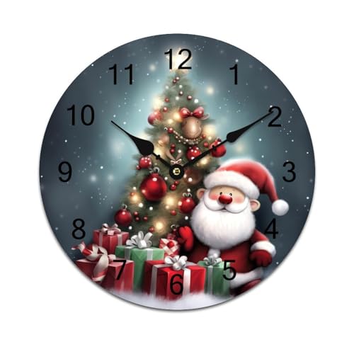 Horloge murale décorative à piles en PVC pour bureau - 2