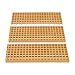 3Pcs Fiberglass Grating, 31.5x10.6x1.5 Drain Grate Cover High Strength Floor Molded Grating FRP Outdoor Grating Covers for Industrial Concrete Car Washes (Yellow, 31.5x10.6x1.5)