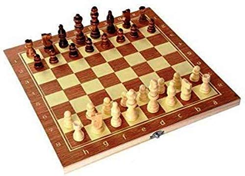 Spocco™ 13 x 13" Inches Wooden Chess Folding Board Game Set- Home/School/College/Tournament Chess Board- Handcrafted - High Wood Quality AZ68 (B093BVTK26) Amazon Price History, Amazon Price Tracker