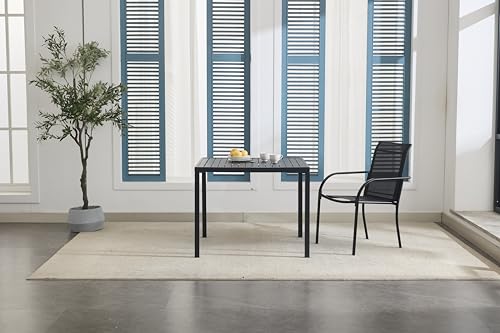 Stabrech Blue Patio Stackable Chairs