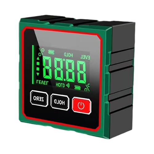 Inclinómetro digital magnético recargable USB miniatura 1