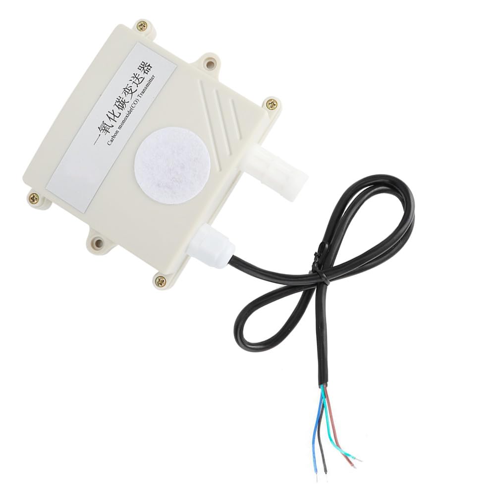 Sensor de CO, Transmisor de Monóxido de Carbono Montado en la Pared del Detector del Sensor de CO del Invernadero de Alta Precisión (0~5V)