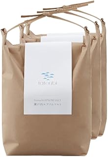 エプソムソルト 国産 瀬戸内 岡山県産 バスソルト【3袋7.5kg/約36回分】大容量 入浴剤 硫酸マグネシウム 入浴雑貨 防腐剤無添加 無香料 無着色 計量スプーン付 ミネラル 純度99％ 浴槽を傷めない 温活