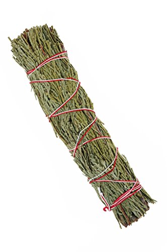 NewAge Smudges and Herbs CSW7 Large Cedar Sage Wand, 7 inch, Single Smudge
