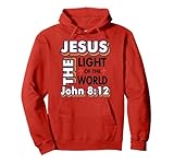 Jesus is The Light of The World Christian Christmas Pullover Hoodie