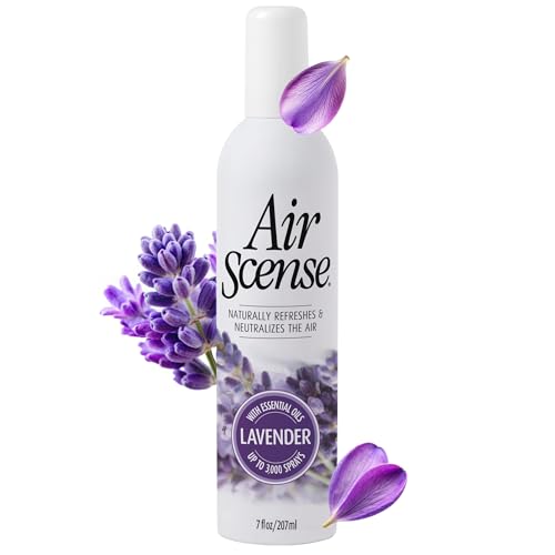 Image of Air Scense Lavender Natural Air Freshener, Room Spray, 7 fl oz | Made with essential oils | Neutralizes odors, not just masks them | No synthetic fragrances
