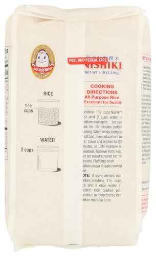 Image of Nishiki Medium Grain Rice, 80 Ounce