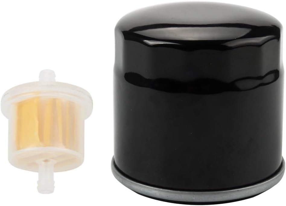 120-4276 136-7848 Oil Filter with Fuel Filter for Toro V-Twin Engine Timecutter SS5000 ZS SW SS MX SWX HD Zero Turn Mower 127-9222 Oil Filter 120-4276 136-7848 Oil Filter with Fuel Filter for Toro V-Twin Engine Timecutter SS5000 ZS SW SS MX SWX HD Zero Turn Mower 127-9222 Oil Filter