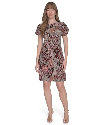 Robe en jersey Tommy Hilfiger femme à manches courtes col rond