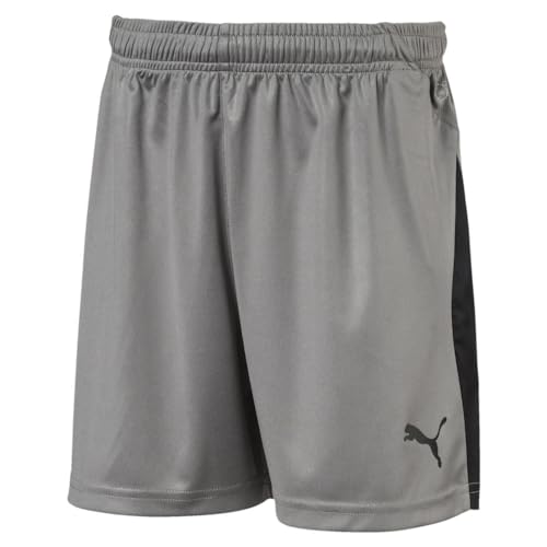 Puma Unisex Liga Shorts Youth, Steel Gray Black, L