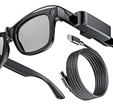 Efficacité de charge rapide : profitez d'une recharge rapide grâce à notre technologie avancée de charge rapide. Le méta-chargeur pour Rayban peut charger vos lunettes à 50 % en seulement 25 minutes et jusqu'à 80 % en 35 minutes. L'indicateur LED intégré vous permet de surveiller facilement l'état de la batterie. Parfait pour les voyages, les sessions d'enregistrement prolongées et l'utilisation quotidienne sans vous soucier de manquer d'énergie.
