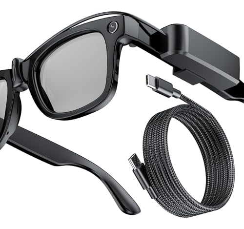 Travel-Friendly Power Bank for RayBan Meta AI Glasses Gen...