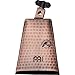 Meinl Percussion STB625HH-C 6 1/4-Inch Hand Hammered Steel Cowbell, Copper Color Finish