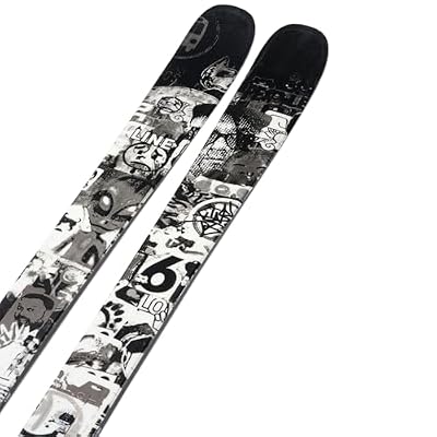 LINE Unisex Adult's Chronic 101 All-Mountain Freestyle Ski with Thick-Cut Sidewall Construction & Symmetric Flex Pattern - Durable Stable Versatile Snow Skis for Men & Women