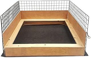 P Dot Wolf Dog Play Pen - Heavy Duty, Whelping Box/Pen for Puppies, Dog Fence, Puppy Play Pen, Cat, & Small Animal - Pet Exercise Playpen, Dog Playpen, Dog Pen Indoor/Outdoor For Breeding Puppies