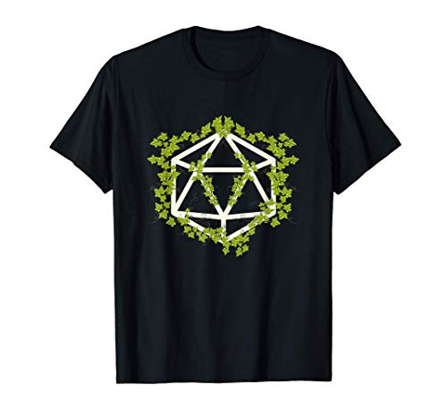 Juego de dados Geeky Polyhedral D20 Camiseta