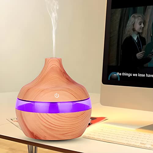 Retoo-Diffuseur-daromes-pour-huiles-parfumees-humidificateur-a-ultrasons-aromatherapie-Lampe-aromatique-diffuseur-dhuiles-avec-eclairage-LED-diffuseur-dhuiles-essentielles-humidificateur