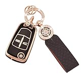 【VERFÜGBARES MODELL】 Die Autoschlüsselabdeckung ist kompatibel mit Vauxhall/Opel Astra, Astra H, Astra J, Corsa C, Corsa E, Corsa D, Combo, Signum, Meriva A / B, Zafira, Zafira B, Zafira C, Vectra, Vectra C, Adam, Mokka, Insignia, Tigra, Antara 2 Tasten Klappbares Schlüsseletui mit Fernbedienung. (nicht passend für 2013er Auto)