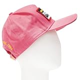 DSQUARED2 Leaf 64 oversize czapka z daszkiem z logo, Rosa, jeden rozmiar