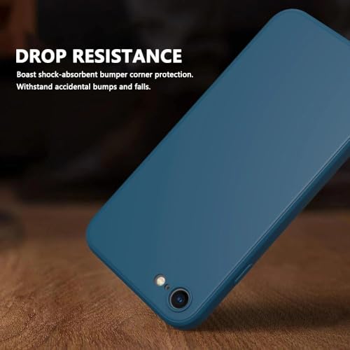 Image of for iPhone 16e Case Dark Blue, Scratch Resistant with Soft Touch, Slim Thin Phone Cover for iPhone 16e