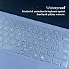 CaseBuy Premium Keyboard Cover for Microsoft Surface Laptop(2025) Copilot+ PC 13 Snapdragon X Plus, Surface Pro 2-in-1 Laptop/Tablet(2025) 12, Ultra Thin High Transparency TPU Keyboard Skin