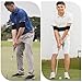 JIYIN Golf Swing Arm Band, Golf Swing Training Aid Elastic Swing Correcting Arm Band Swing Correcting Trainer Bands for Golfers Unisex Golfs Beginners Practice Accessory