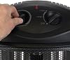 Calentador de Torre de Cuarzo Radiante Infrarrojo BLACK+DECKER, BHTI06, Negro | Calentador Personal de 1500W con Termostato Ajustable, 2 Configuraciones, Para Hogar y Oficina, Protección de Seguridad contra Sobrecalentamiento 8