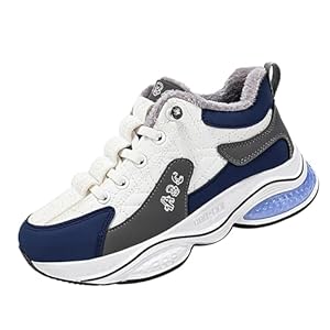 Obiquzz e9i5mQ6ks Mädchen Schnürhalbschuhe Weiß 33.5