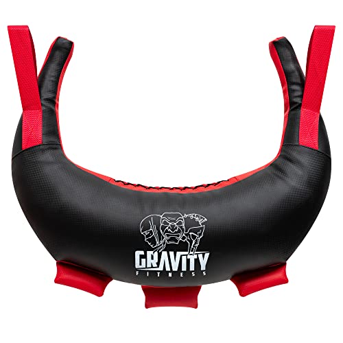 Gravity Fitness Bulgarian Bag, Weighted Heavy Duty Sandbag 5-25kg (5kg)