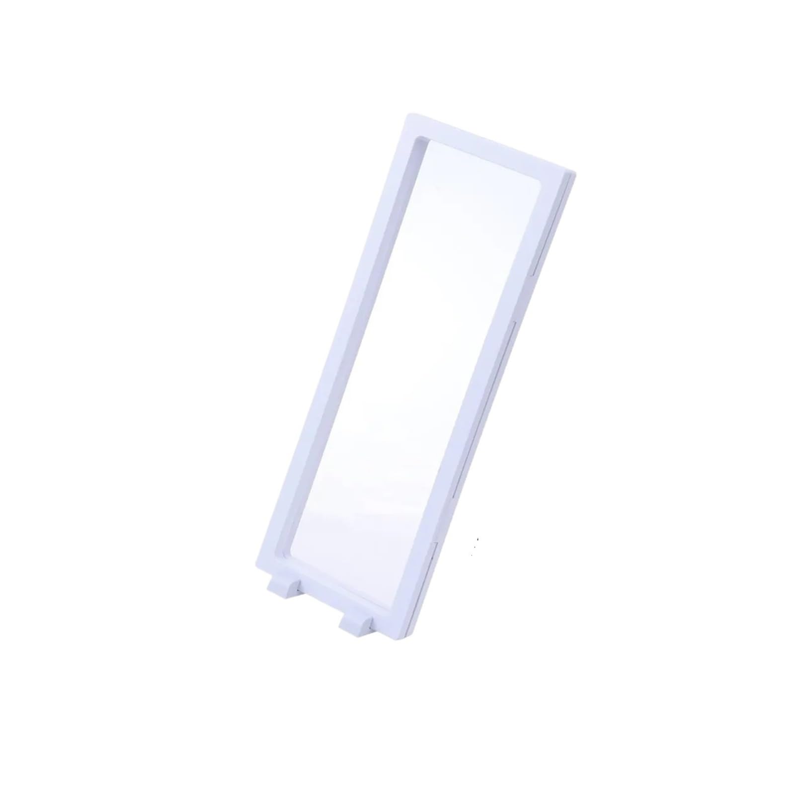 ZGCrumphant Display Floating Frame 3D Floating Frame Jewelry Display Case Shadow Box Coin Show Base Clear Transparent Plastic PE Film 11x30cm Tabletop for Coins Jewelry