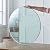 WEKEOT 24 Inch Round Glass Table Top Thick Tempered Glass Round Table Top Glass Dining Table Replacement Glass Tables for Living Room Patio Table Tops
