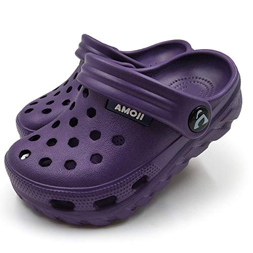 AMOJI Bambini Zoccoli Pantofole Ragazzi Coccole