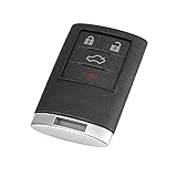 X AUTOHAUX Replacement Keyless Entry Remote Car Key Fob OUC6000066 315MHz for Cadillac STS 2008-2011...