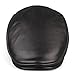 Leather Flat Caps Gatsby Hat Newsboy Cap Fashion Ivy Irish Hats for Men Women Driving Cabbie Hunting Cap,Brown Black,59,60