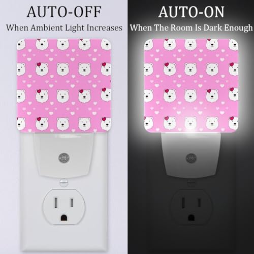 Lámpara de noche LED para niños con sensor crepuscular miniatura 2