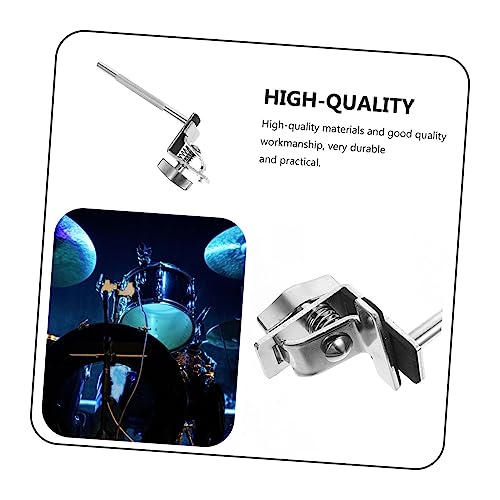 Clip Extensor para Soporte de Cowbell Hemoton Pequeño Abrazadera para Instrumento de Música de Batería miniatura 5