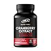 Cranberry Pills Super Strength 1000mg Whole Fruit Dried Cranberries Capsules Plus Vitamins C E & Blend of Ginger Uva Ursi Horsetail to Prevent UTI Support Healthy Urinary Tract Immune Boost Detox