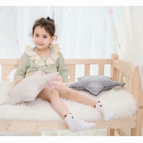 Image of Toddler Baby Girls Boys Socks Animal Pattern Children Ankle Cotton Socks 5 Pairs